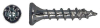 Senkkopfschr.Pozidrive D.6mm L.140mm STA