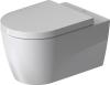 DU WWC 570mm ME by Starck,HygieneFlush W eiß,Durashield, rimless, TS, Durafix