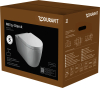 DU WWC-Set ME by Starck 570mm,rimless Du rafix,TS,weiß,inkl.WC-Sitz m.Absenk,DS