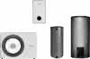BOSCH Luftwärmepumpen-Paket BOPA CS785 AW 4 OR-S, CS5800iAW12E, BH120,WH290,HPF
