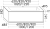 BB MG-WT Lin20 inkl. WTU (SHOU092) Uomo, 495x920x382, PG2