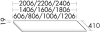 BB Konsolenplatte (WPGF060) Sys30, 410x606x19, KPF Melamin