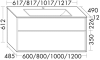 BB Ker.-WT Sys K2 inkl. WTU (SHNN102) Uomo, 490x1017x612, PG1