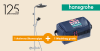 Hansgrohe Activera Showerpipe + Washbag gratis
